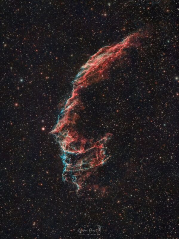 🌌 UN VELO TRA LE STELLE Ci sono oggetti nel cielo che sembrano quasi dipinti.…